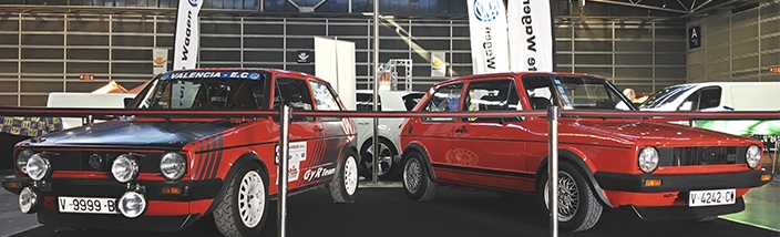 Levante Wagen hace homenaje a los 40 años del Volkswagen Golf GTI en la Feria Retro Valencia