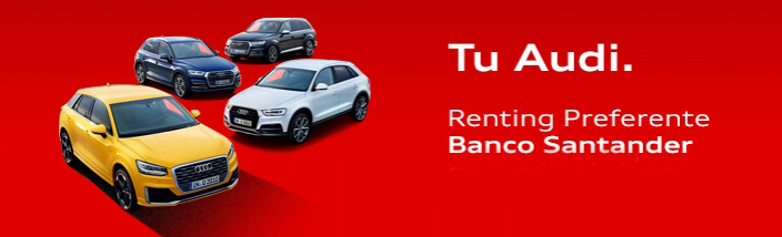 Te ofrecemos el Renting Preferente del Banco Santander con condiciones exclusivas
