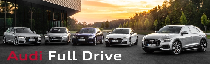 Audi Full Drive. Una tarifa un mundo de servicios.