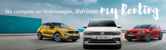 No compres un Volkswagen, disfrútalo con My Renting.