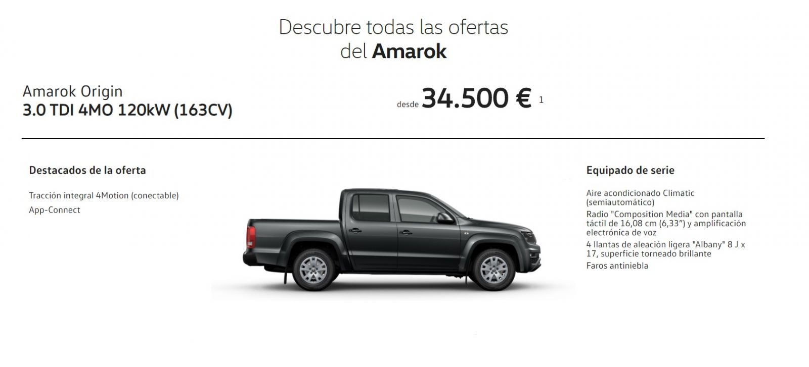 Amarok Origin