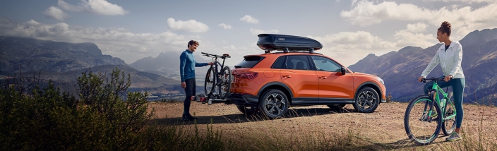  Oportunidad en accesorios originales Audi: Baúl porta esquíes y portaequipajes 